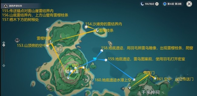《原神》181个雷神瞳详细位置分布图一览图片24