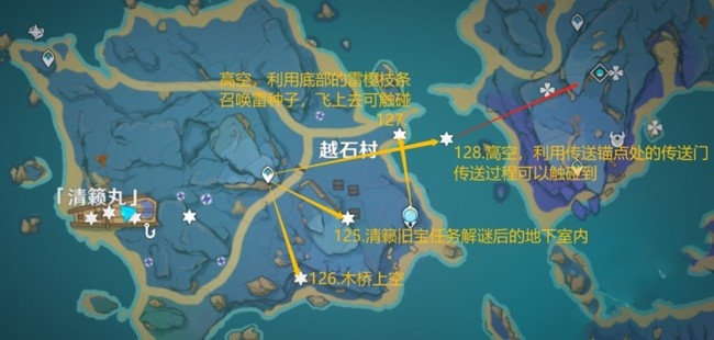 《原神》181个雷神瞳详细位置分布图一览图片18