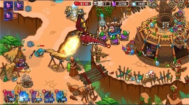 狂热防御故事无限金币钻石版