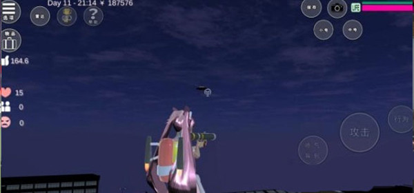 七七酱同款英文版樱花校园模拟器无广告无bug